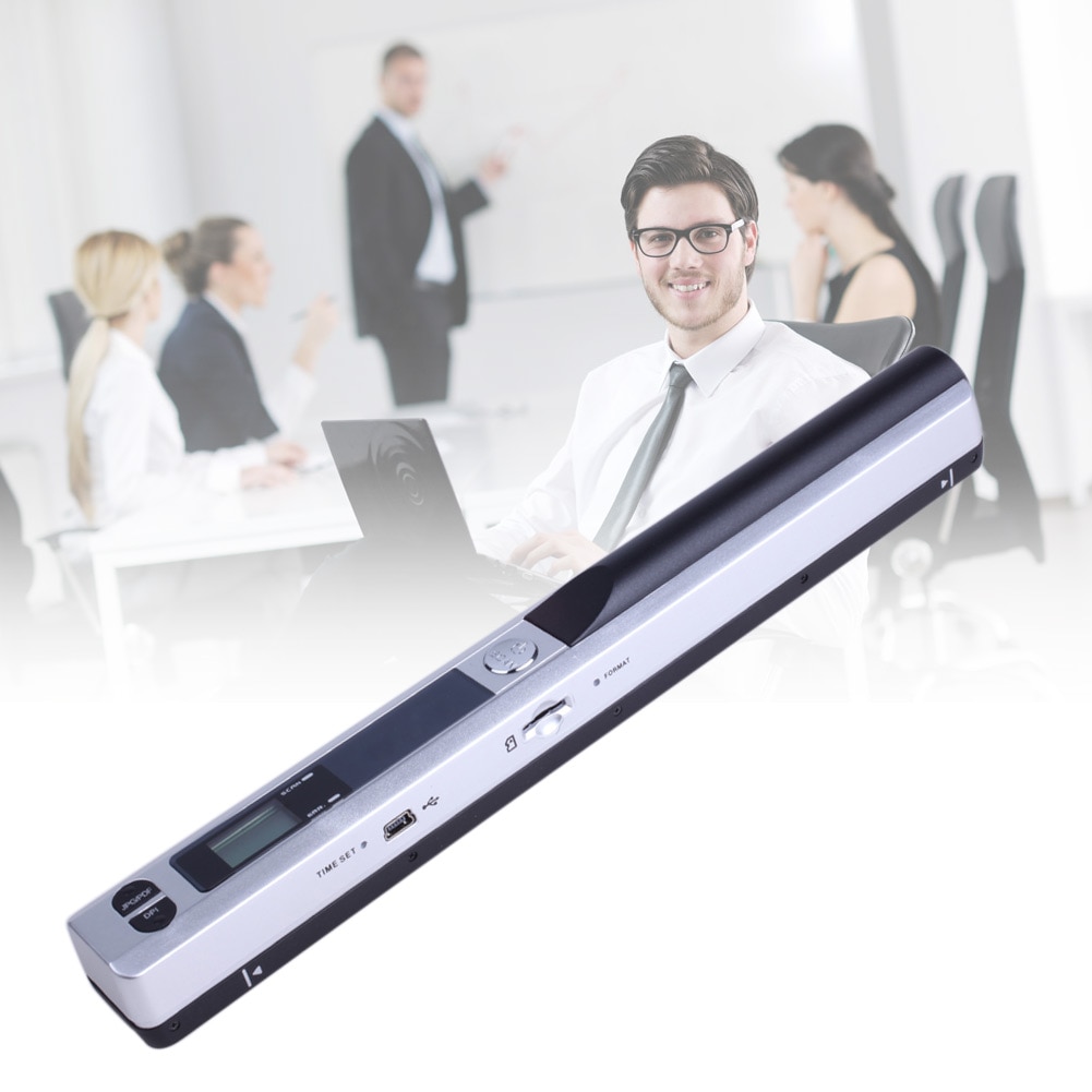 Instant Portable Scanner 900DPI LCD Display for JPG/PDF Format Document Image PUO88