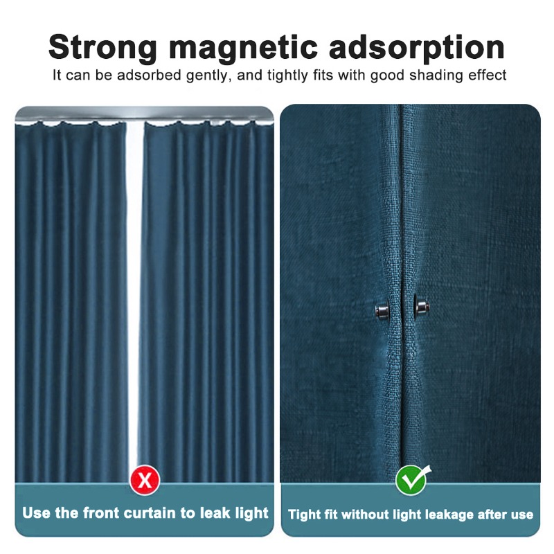 20-1Pairs Vorhang Magnetische Knöpfe Abnehmbare Metall Vorhang Magnete Verschluss Schnalle Einstellung Vorhang Clip Fix Verschluss Teile