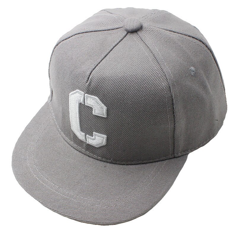 Lovingsha 3-8 Jaar Oude Kid Jongen Baseball Caps Snapback Caps Verstelbare Caps Voor Meisje ACC079: CC079GRY