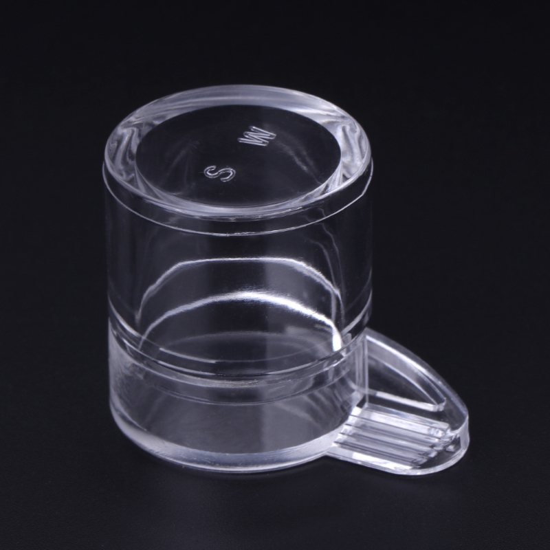 Bol rond en acrylique pour fourmis, zone d&#39;alimentation en eau pour nid de fourmis, maison de ferme, bol à boire