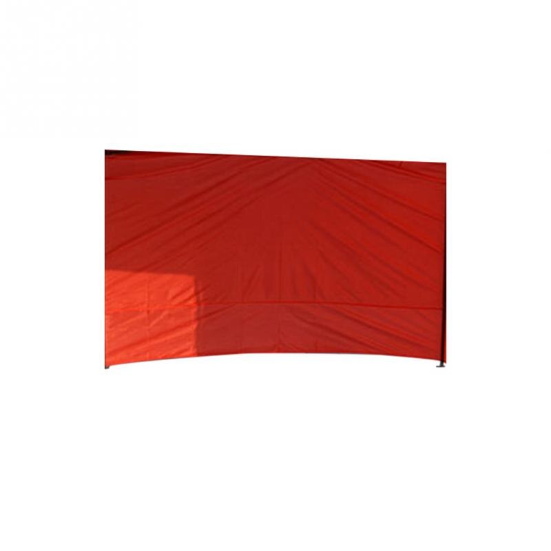 Anti-UV Accessories Sidewall Durable Outdoor Tent Waterproof Reusable Folding Oxford Cloth Windproof Portable Gazebo Side Panel: Red 3M Types1