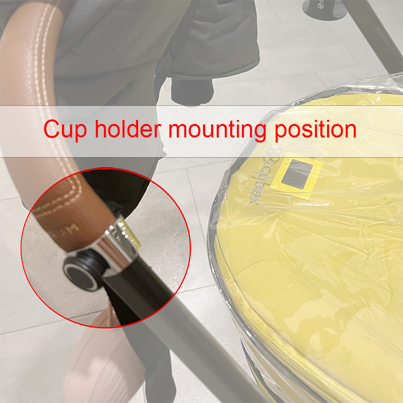 Suporte de copo de café para buggy, para cybex platina priam melio mios eezy beezy coya carrinho universal aparelho para beber