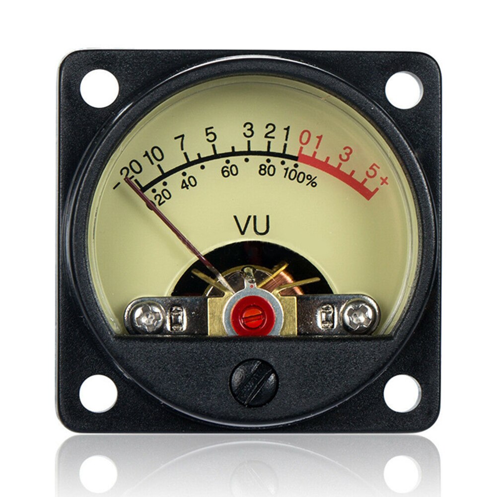 Easy Install Stable DB Level Header Adjustable With Backlight Tools Small Power Amplifiers Audio Portable Lightweight VU Meter