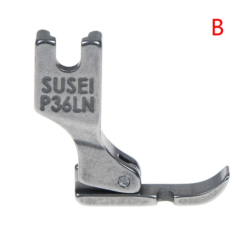 P36LN / P36N Presser Foot Industrial Sewing Machine Flatcar Unilateral Presser Foot Steel-Sided Zipper Foot: 2
