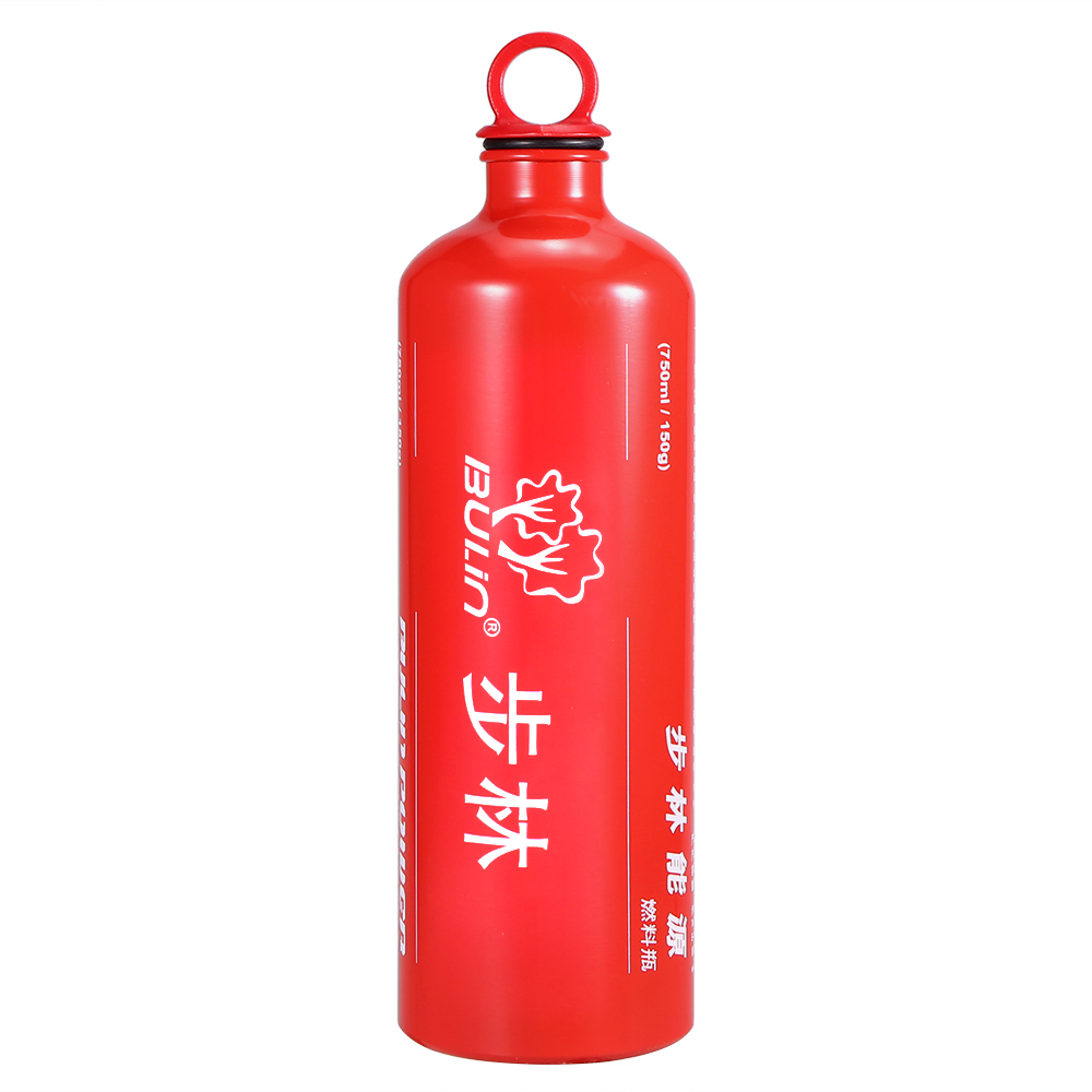 Udendørs 1000ml / 1500ml alkohol flydende gas brændstof dunk camping brændstof flaske alkohol benzin petroleum opbevaring flaske: 750ml