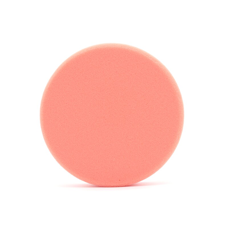 Almohadillas planas para pulir discos, esponja de pulido, 6 pulgadas, para pulidora de coche, accesorios para automóviles: Naranja