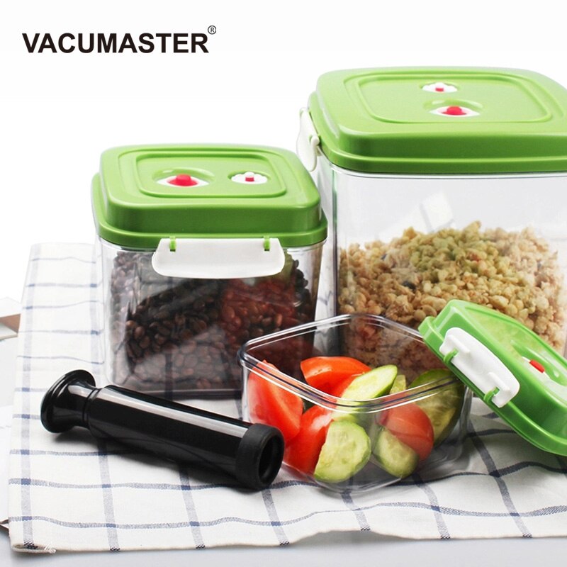 Vacuum Container Large Capacity Food Saver Storage Square Plastic Containers With Pump Vacuum Container 3.0L Storage Box