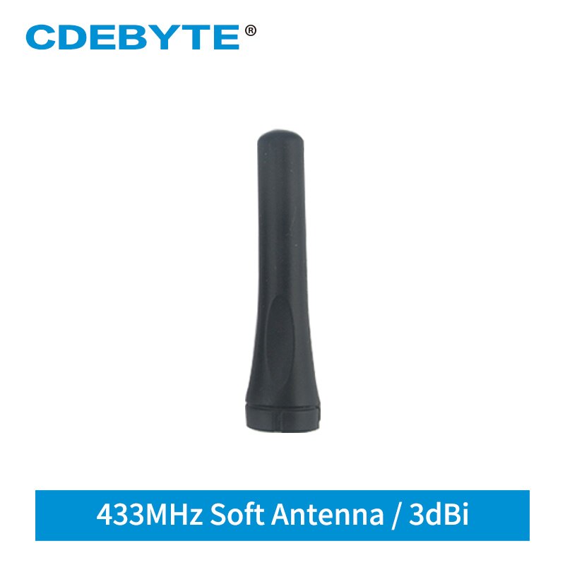 TX433-JZR-6 433MHz 3.0dBi Wifi Antenne Ominidirectional 6cm SMA-J Antenne voor LoRa Module Walkie Talkie Modem