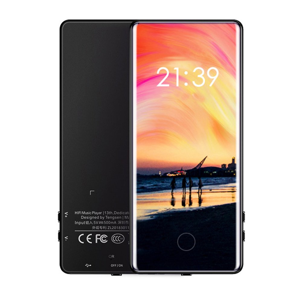 C18 Full Screen Touch Mp5 Walkman Student Mp4 Lossless Sound Mp3 Ultra-Thin Mp6 Convenient Walkman