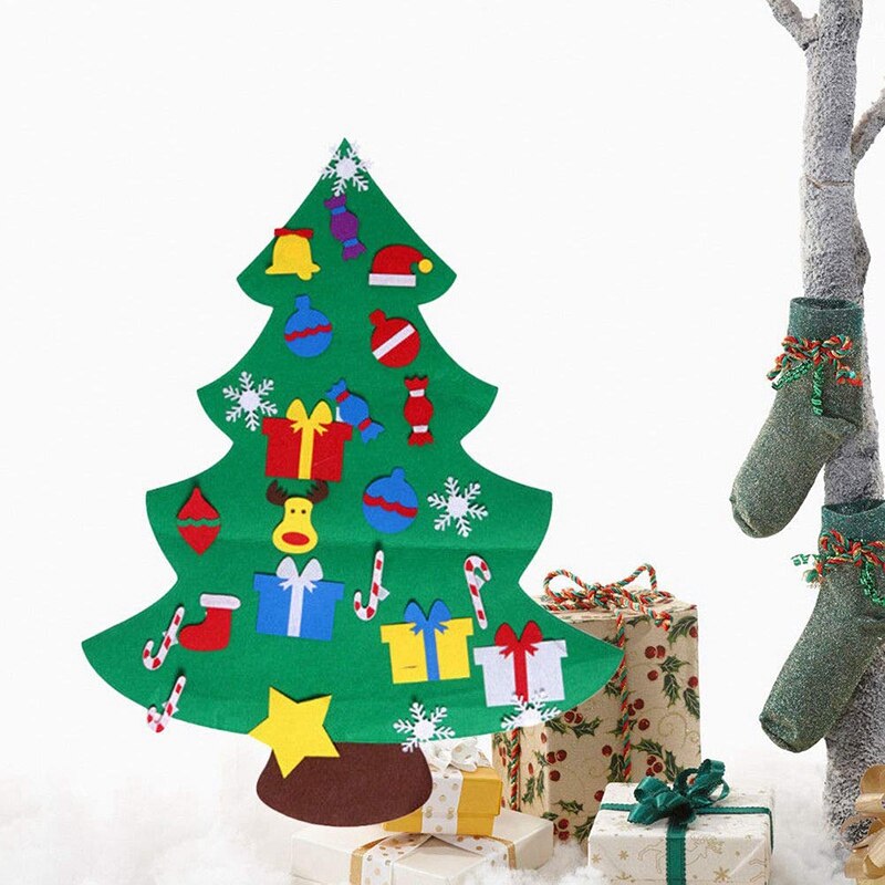 Felt Christmas Tree for Kids 3.2Ft Diy Christmas T... – Grandado