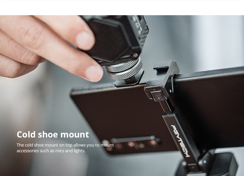 Mini Phone Holder Portable Easy Sttorage 1/4 Inch Screw Hole Adjustable Phone Holder Width Arca-Swiss Compatible