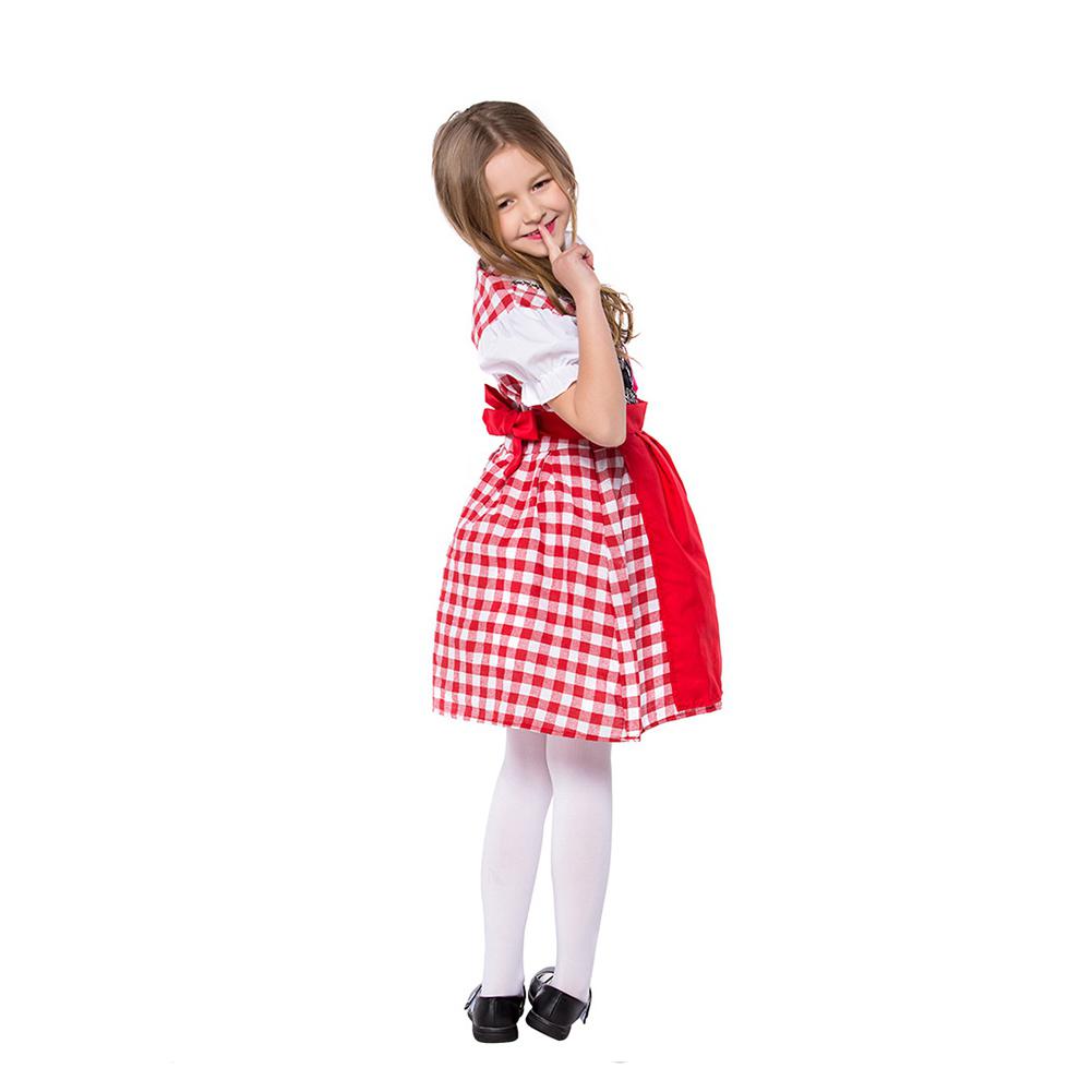 MISSKY niños niña Nacional Bávaro traje Oktoberfest camarera Cosplay traje