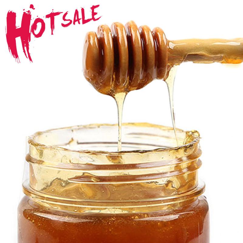 Wysokiej jakości mieszadło miodu 8/16cm mieszanie długa rączka łyżka robić słoika praktyczne drewno robić krojenia narzędzia kuchenne miód długi kij dostaw