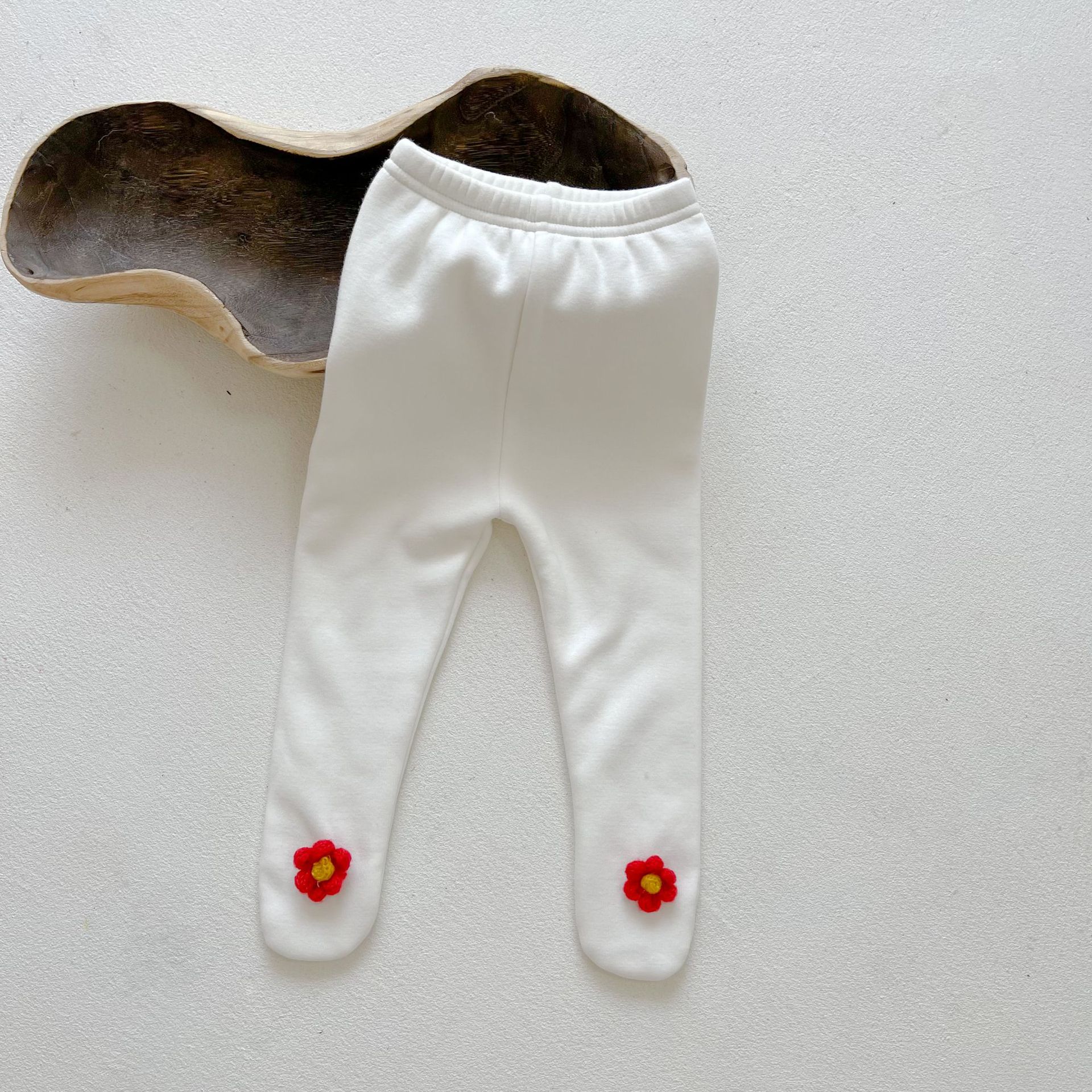 2022 Baby Kleding Bloemen Legging Lente Herfst Peuter Meisjes Koreaanse Baby Meisjes Leggings Outfits: red flowers / 6M 66cm