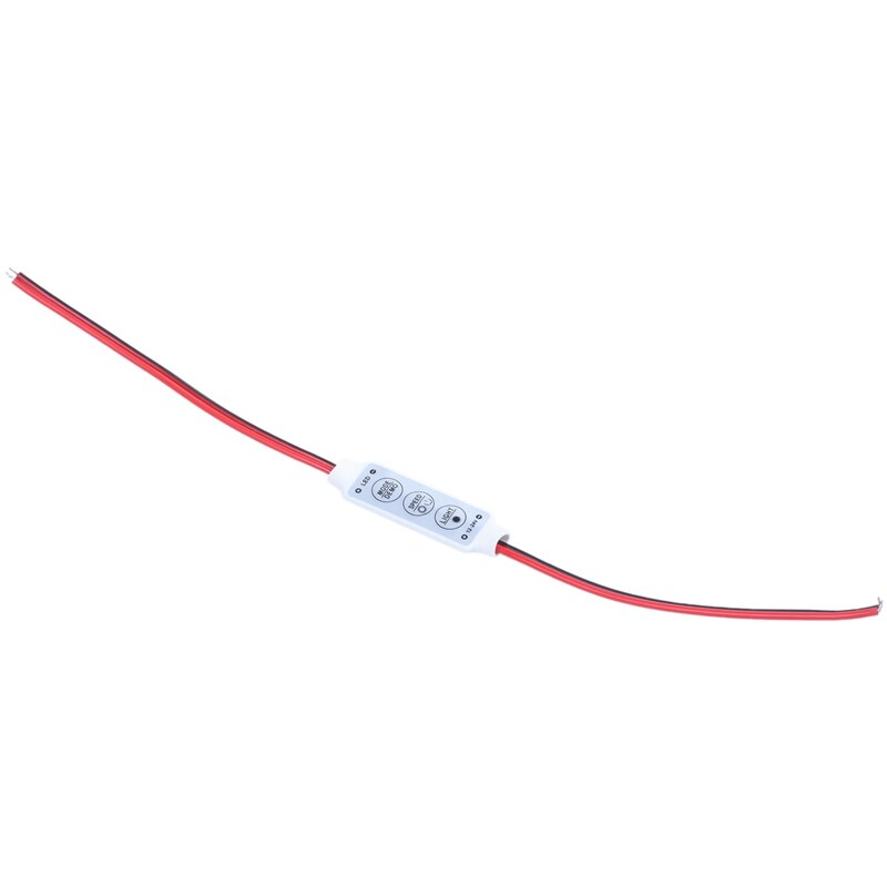 Led dimmer 12a 12v-24v för led strips monokrom kontroller