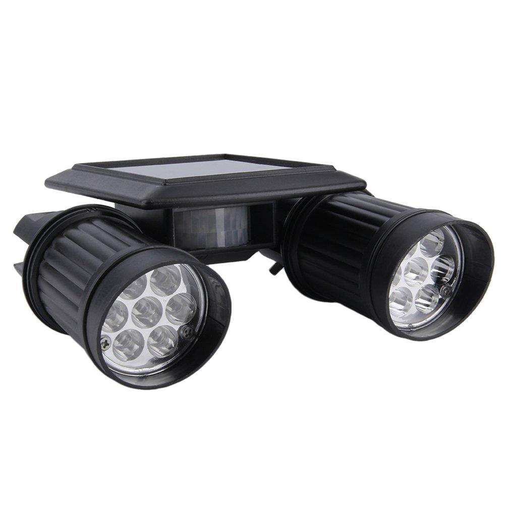 14LED Solar Spotlight Wall Light Pir Motion Sensor Lamp Path Tuin Outdoor