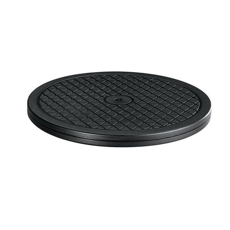 Multipurpose Rotating Turntable Lazy Susan 360-Swivel Dual Capacity 220 Ring Food Cake Ball Bearings lb Kitchen O7M2: Default Title