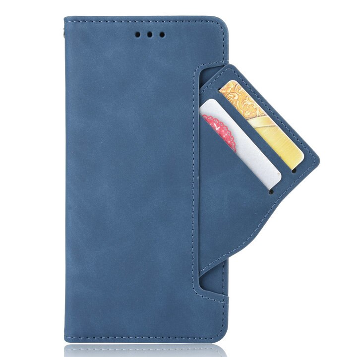 XR20 5G Telefoon Case Lederen Card Slot Verwijderbare Portemonnee Boek Coque Voor Nokia XR20 Case Nokia Xr 20 X R Flip Cover Shockproof: Blauw