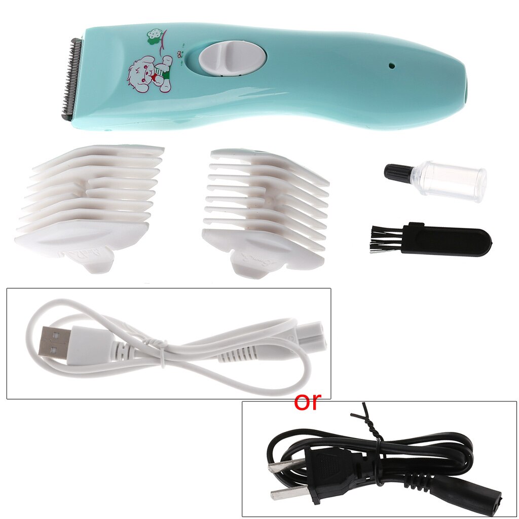 1 einstellen Baby Haar Trimmer Elektro Stille Haarschneidemaschine Rasierer Wiederaufladbare Begrenzte Kamm 57BF: Ursprünglich Titel
