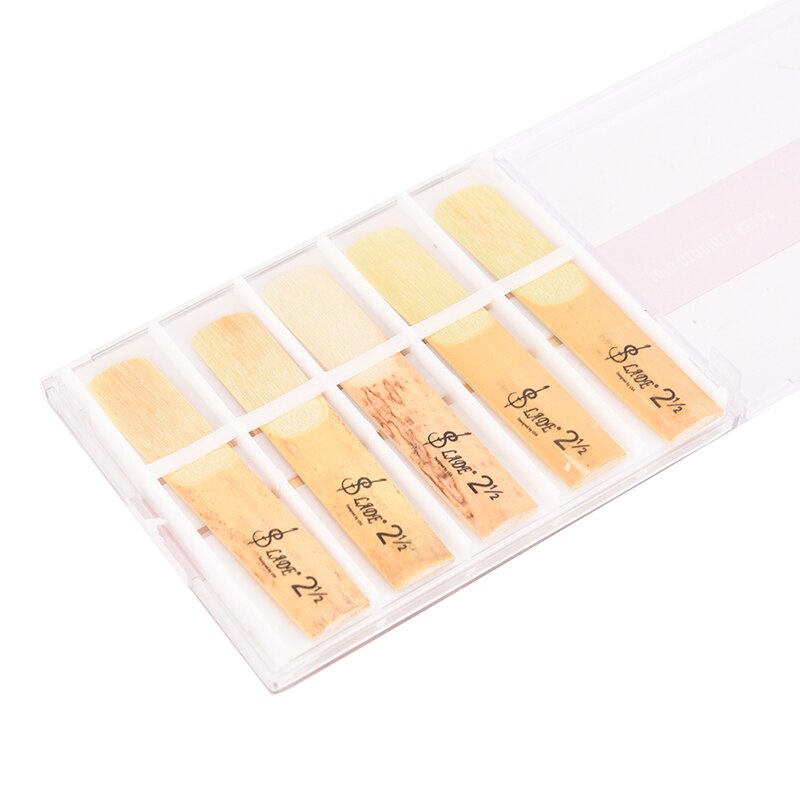 10 teile/los Bb Klarinette Schilf Festigkeit 2,5 2-1/2 Schilf Traditionellen Bambus Bläser Instrument Teile & Zubehör