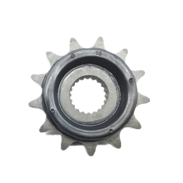 Corona pequeña para motocicleta, cadena de alta dureza, resistente al desgaste de las ruedas, 14T, 15T para Benelli BJ250 TRK251 BN250 TNT150 BJ150-29B: 13T BJ250TRK251