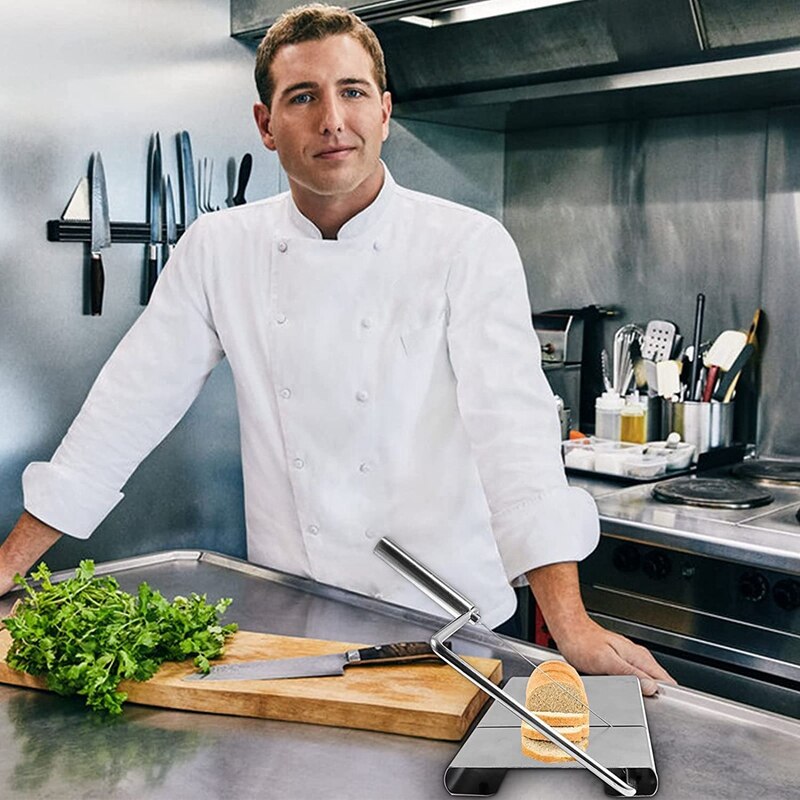 Stainless Steel Cheese Slicer Multifunctional Cheese Slicer Cheese Divider Cheese Butter Cutter