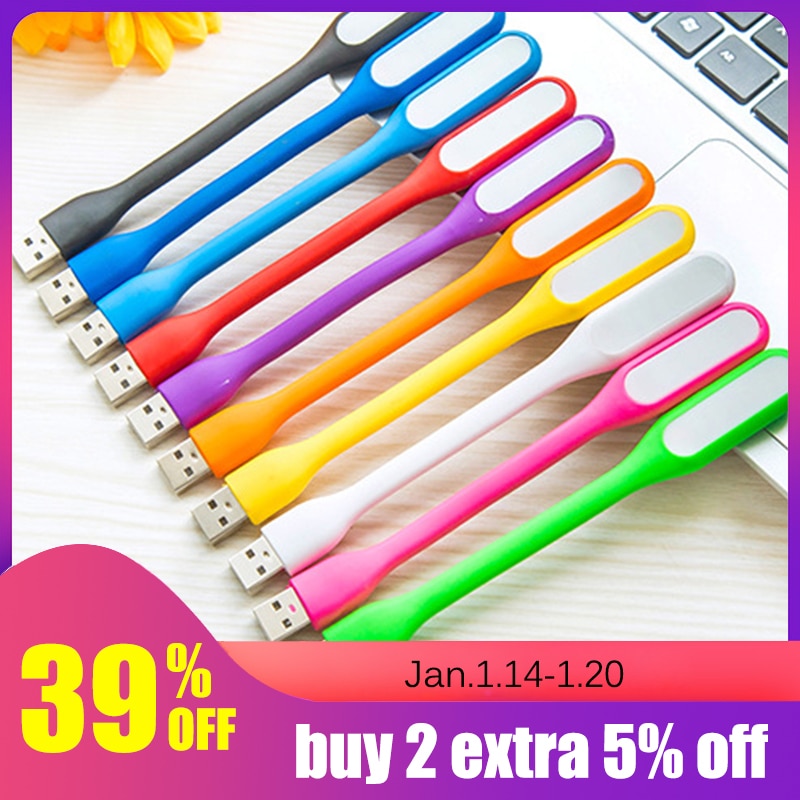 1pc Usb Keyboard Lights USB LED Lamp Portable Super Bright USB LED Lights For Power Bank Computer PC Laptop Notebook Desktop