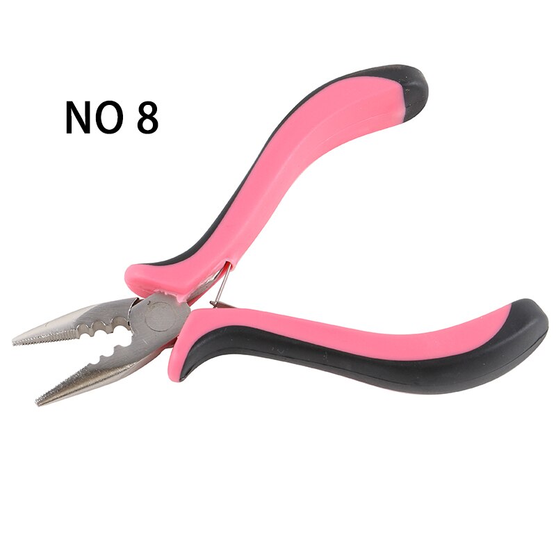 1Pc Hair Extensions Tang Voor Installeren En Verwijderen Micro Ringen Buizen &amp; I Tip Haar Verschillende Soorten In Voorraad: TYPE 8