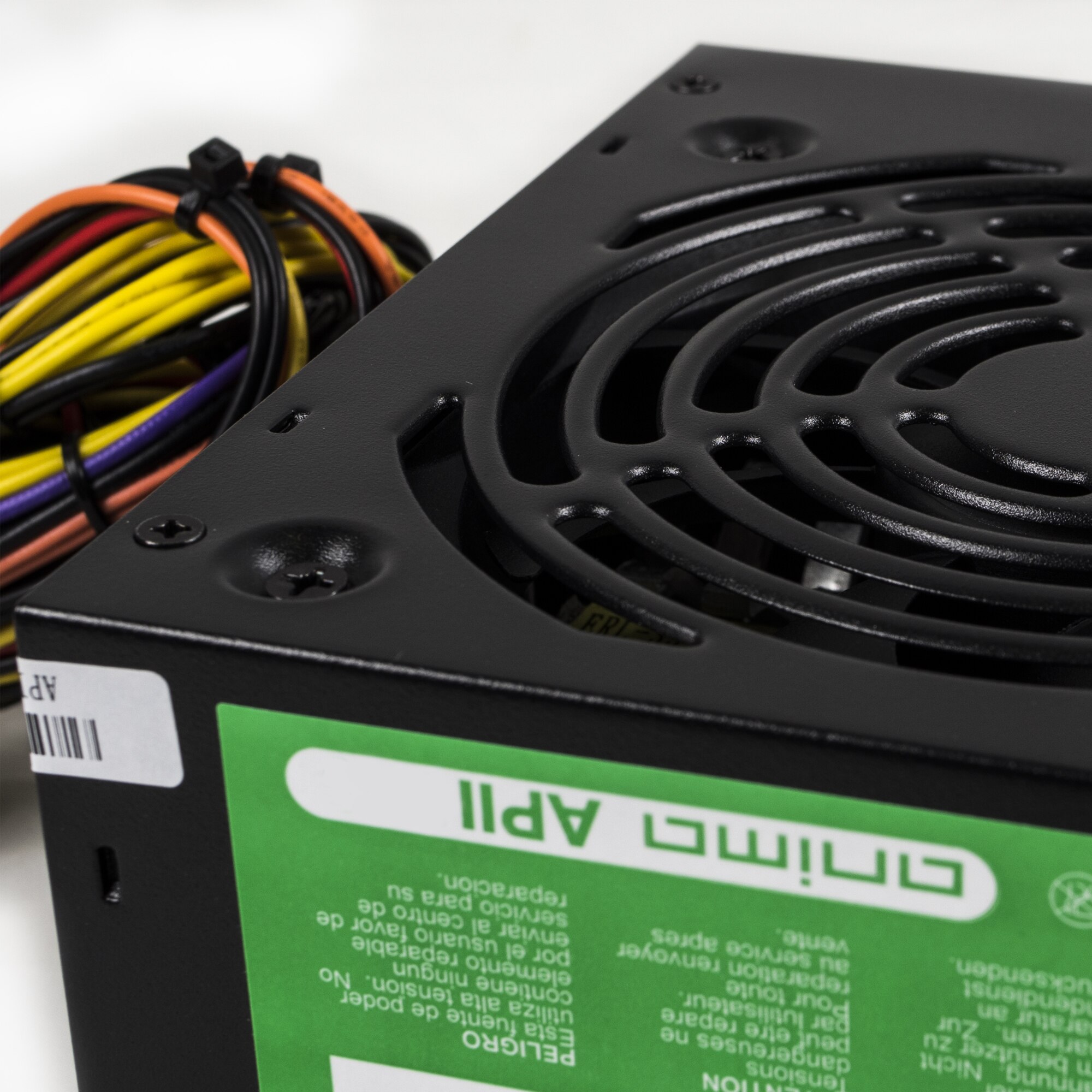 Tacens Anima APII600, fuente para PC 600W, ATX, 12V, 14dB, ventilador 12 cm