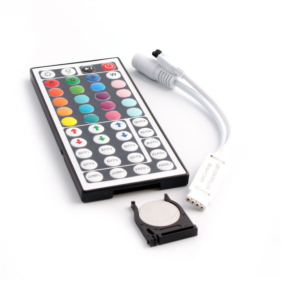 24 Keys / 44 Keys RGB IR/Mini Remote Controller DC12V Controller For SMD3528/5050 LED RGB Strip Lights Mini Controller 24 key
