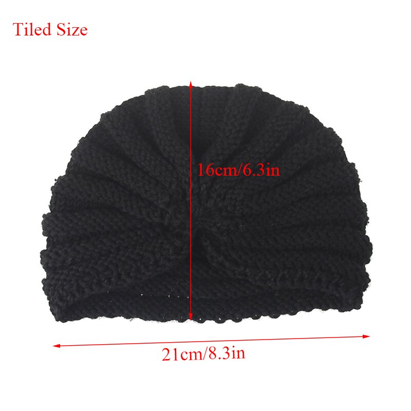 Mujer de sombero gorro sombrero India sombrero señoras pelo accesorios invierno Crochet turbante mujer envolturas cabeza sombrero de invierno