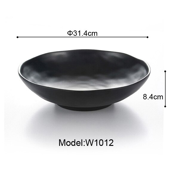 Melamine Servies Vorst Kom 12 Inch Grote Slakom Met Westerse Restaurant A5 Melamine Kommen Melamine Servies: W1012