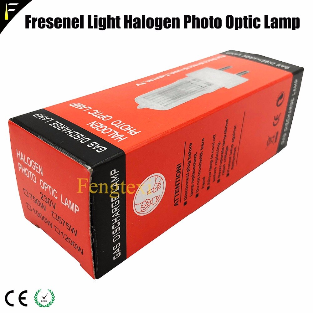 Ftl  cp40 1000 watt  g22/g15 kvartspære halogenlampe varm 3200k til (film/sudio lysarmatur) fresenel lys halogenlampe 1000w