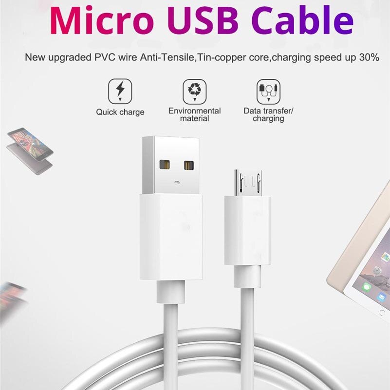 For Motorola Moto G8 G7 Plus G6 G7 Play One Macro Action Zoom E5 E6 Go G9 X Style Dual Ports Wall Charger With Charging Cable