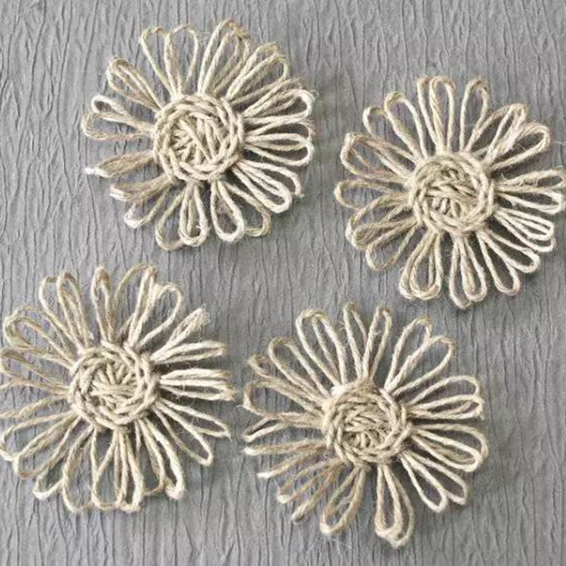 1 rulle 30m naturlig brun jute hamp reb garn snor snor skaft håndværk gør diy