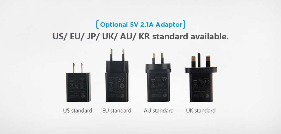 XTAR Adapter USB Charger Fast Travel Charger Wall Adapter for XTAR CHARGERS VC2/VC2S/VC4/ 18650 Battery Charger XTAR: UK