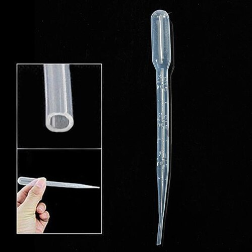 100 stuks 3ml wegwerp plastic oogdruppelaar set transfer gegradueerde pipetten transparante waterbuis druppelaar