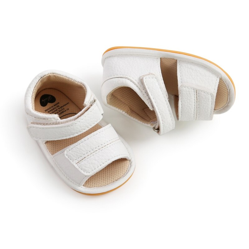 Baby Zomer Sandalen Voor 0-18 Maanden Jongen Meisje Slippers Peuter Kids Babyschoenen Pu Lederen Schoenen