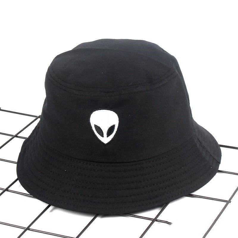 Bomuldsfremmede mønster broderi spand hat fisker hat udendørs rejse hat foldbare sol cap hatte til mænd og kvinder 542