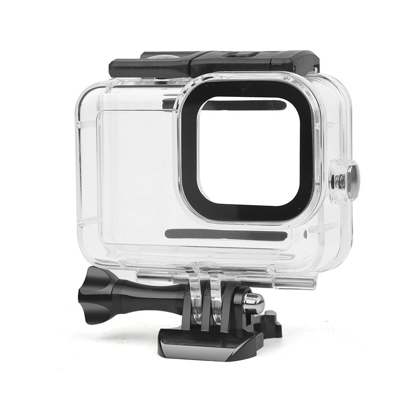 60M Waterproof Case For GoPro Hero 13 12 11 10 9 Underwater Diving Housing Cover for Go Pro Hero 9 10 11 12 13 Accessories: black color