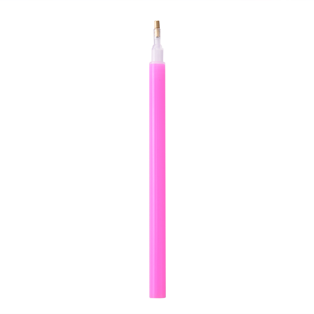 Juego de 5 unids/set de herramientas de plástico para punteo de uñas, lápiz de pintura de uñas, diamantes de imitación, pasta de lápiz, puntos de cera para uñas