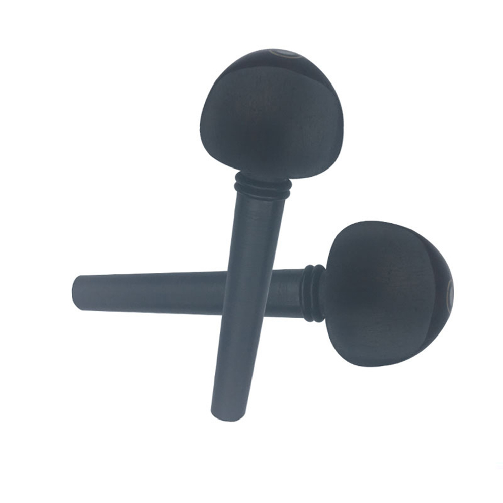 4pcs/Set Ebony Wood Cello Violoncello Tuning Peg For 1/8 & 1/4 & 1/2 & 3/4 & 4/4 Cello Accessories