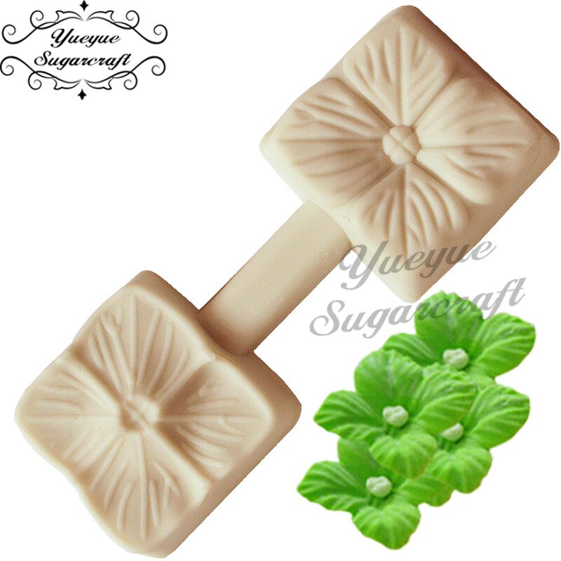 Yueyue sugarcraft kukka silikonimuotti kakun koristelu työkalut confeitaria moldes de silikoni fondant kakku muotti: 2