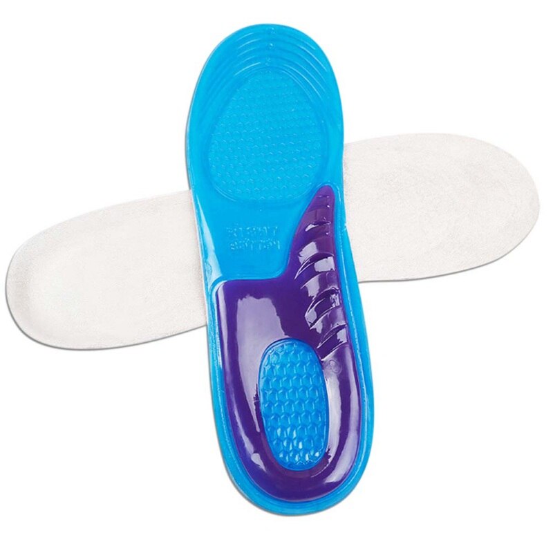 neue draussen Sport Pads Männer Frauen Orthesen Bogen Unterstützung Massieren Einlegesohle PU Anti-Unterhose Gel Weiche Sport Schuh einlegesohle Pad