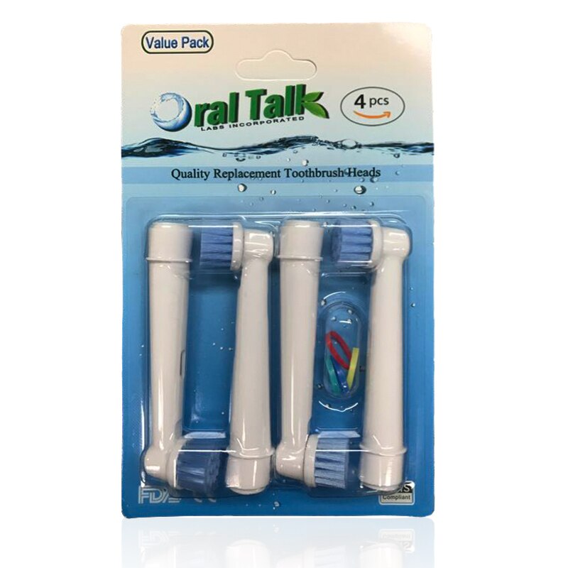 Acquista 4 pz/set Spazzolino Da Denti Elettrico Testa Per Oral B Spazzolino  Elettrico di Ricambio Teste Spazzolino Da Denti Igiene Pulito Testa Della  Spazzola