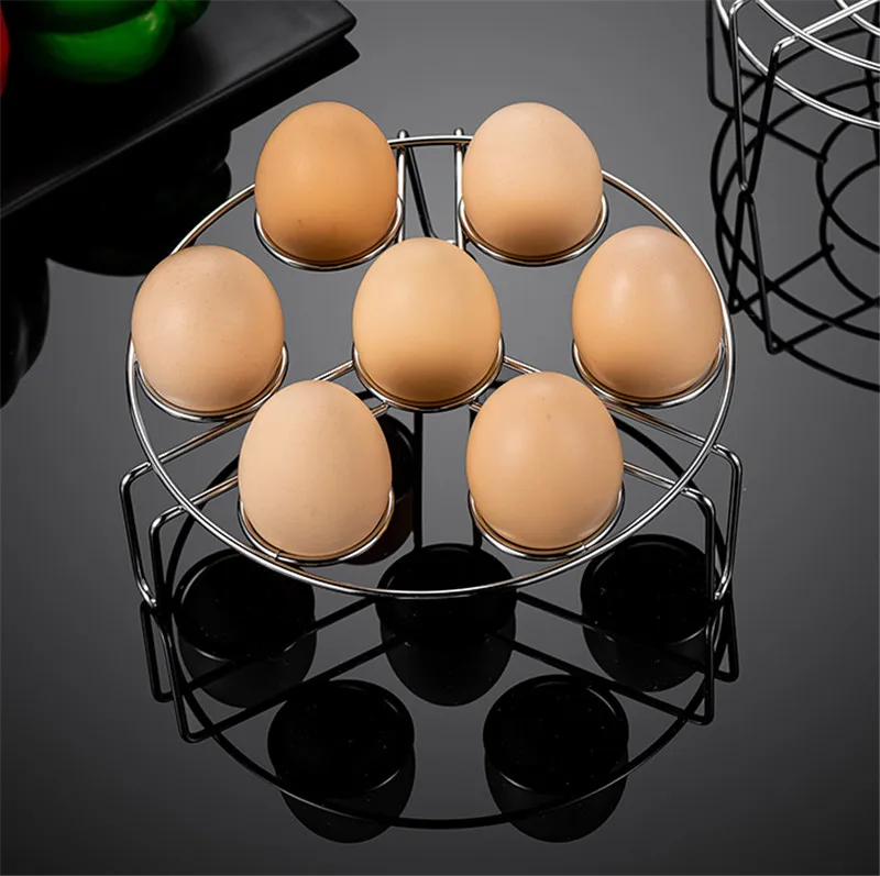 Dikke Rvs Steamer Voedsel Keuken Kookgerei Stoomboot Rack Insert Voorraad Koken Stomen Stand Keuken Verwarming Leveringen