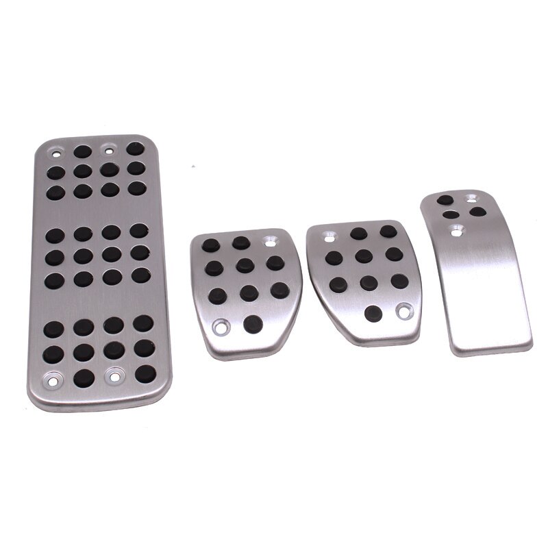 for PEUGEOT 207 301 307 208 308 408 cc/CITROEN C3 C4/DS 3 4 6 DS3 DS4 DS6 Car Gas Foot Rest Modified Pedal Pad Plate: MT 4CS