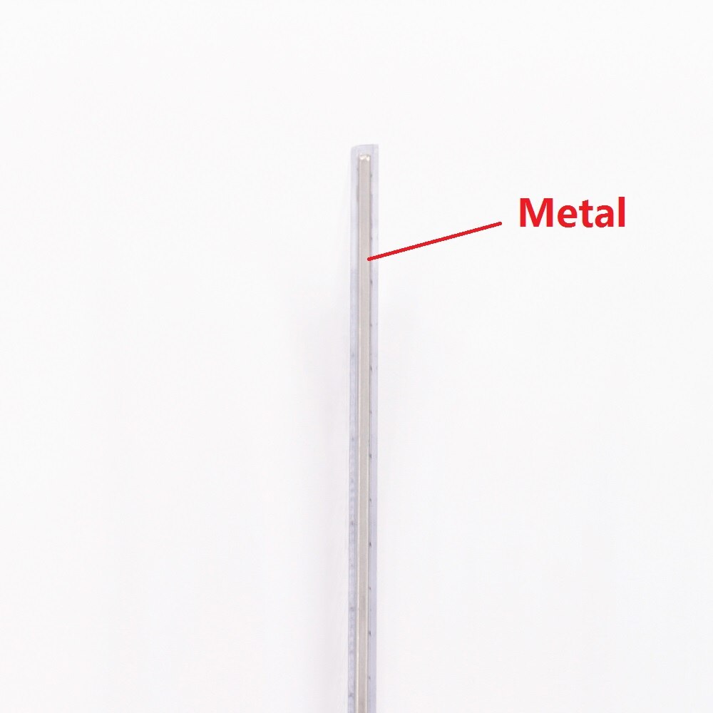 30cm Patchwork Ruler Edged By Metal; Cut-resistant Straight Ruler for patchwork 0.4cm thick #101