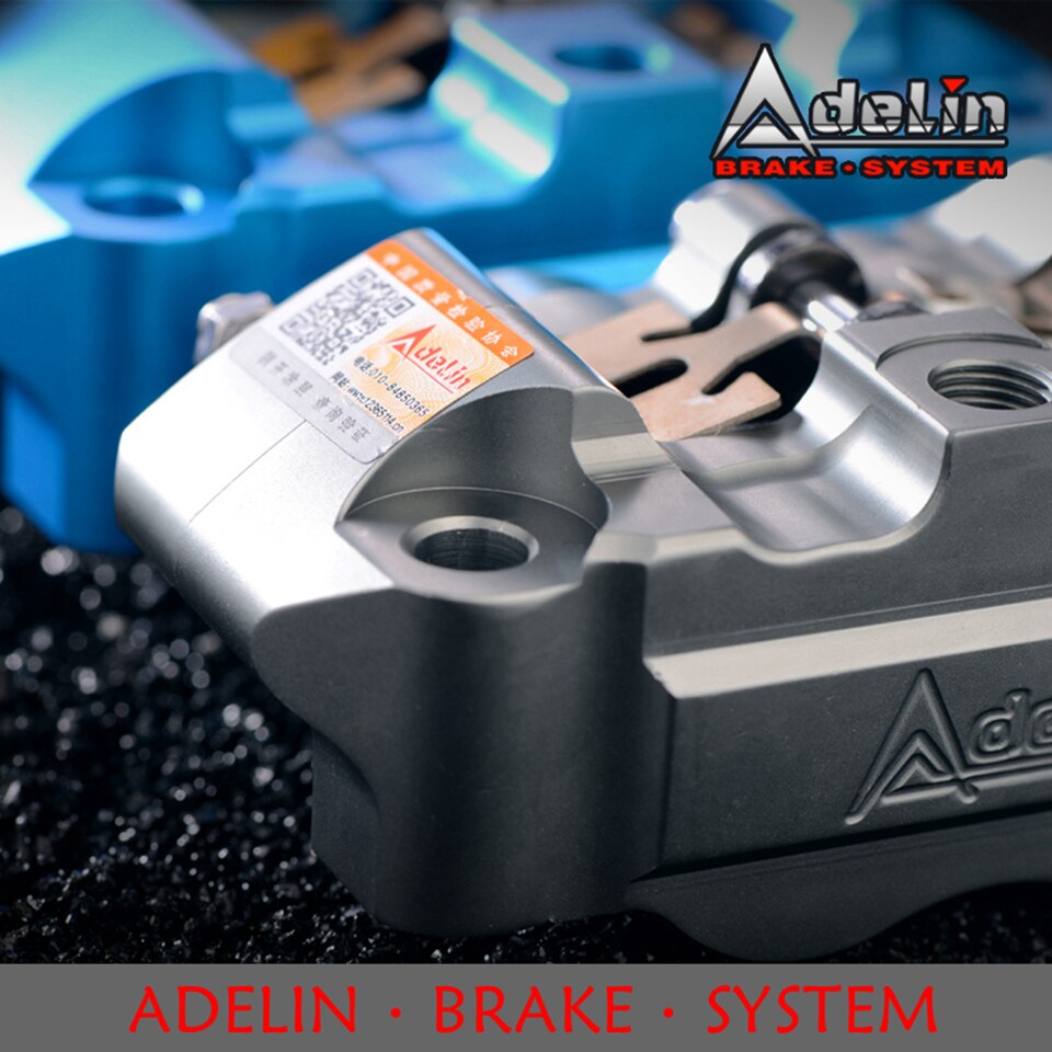 Adelin Offizielle ADL-4 Motorrad Hydraulische Bremssättel Universal- 82mm 4 kolben bremssattel für motorrad bremse System