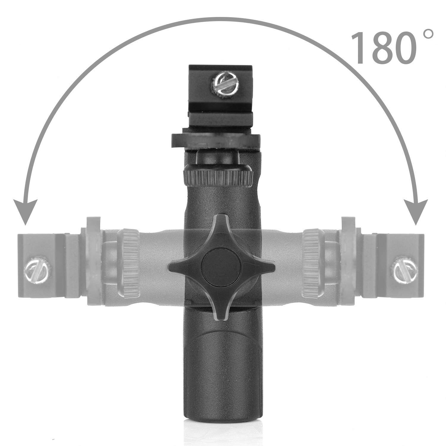 Double support Flash chaussure chaude Speedlight support porte-parapluie support de lumière support 1/4 pouces à 3/8 pouces Compatible avec St